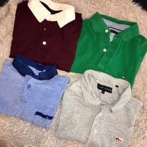 LOT of 4 Classic Polo T-shirt -